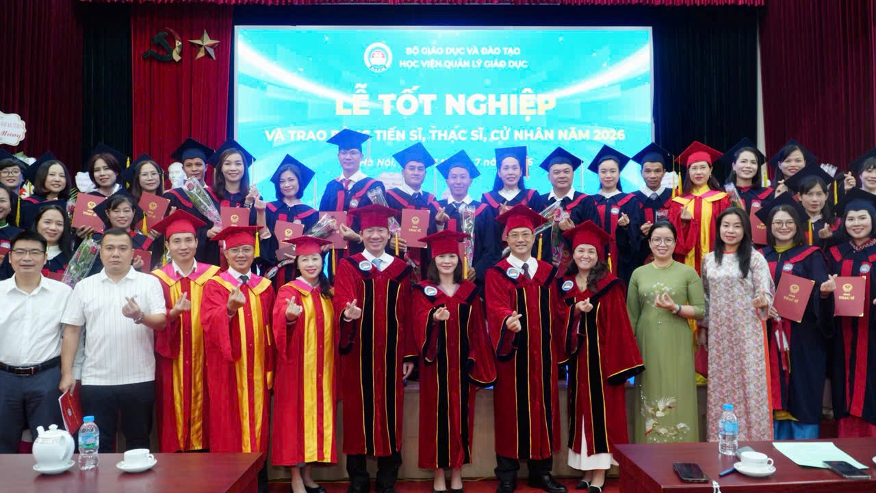 Lễ trao bằng Tiến sĩ, Thạc sĩ, Cử nhân năm 2026: Từ hành trình tri thức đến hành trình tiếp nối sứ mệnh phụng sự 888B com đăng nhập