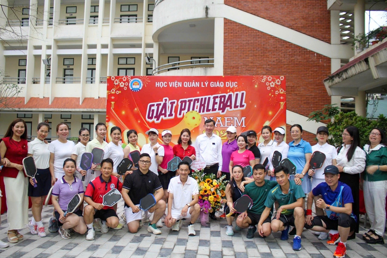 Sôi nổi Giải Pickleball  NAEM mùa Xuân 2026 do Công đoàn 888B19 phiên bản mới tổ chức