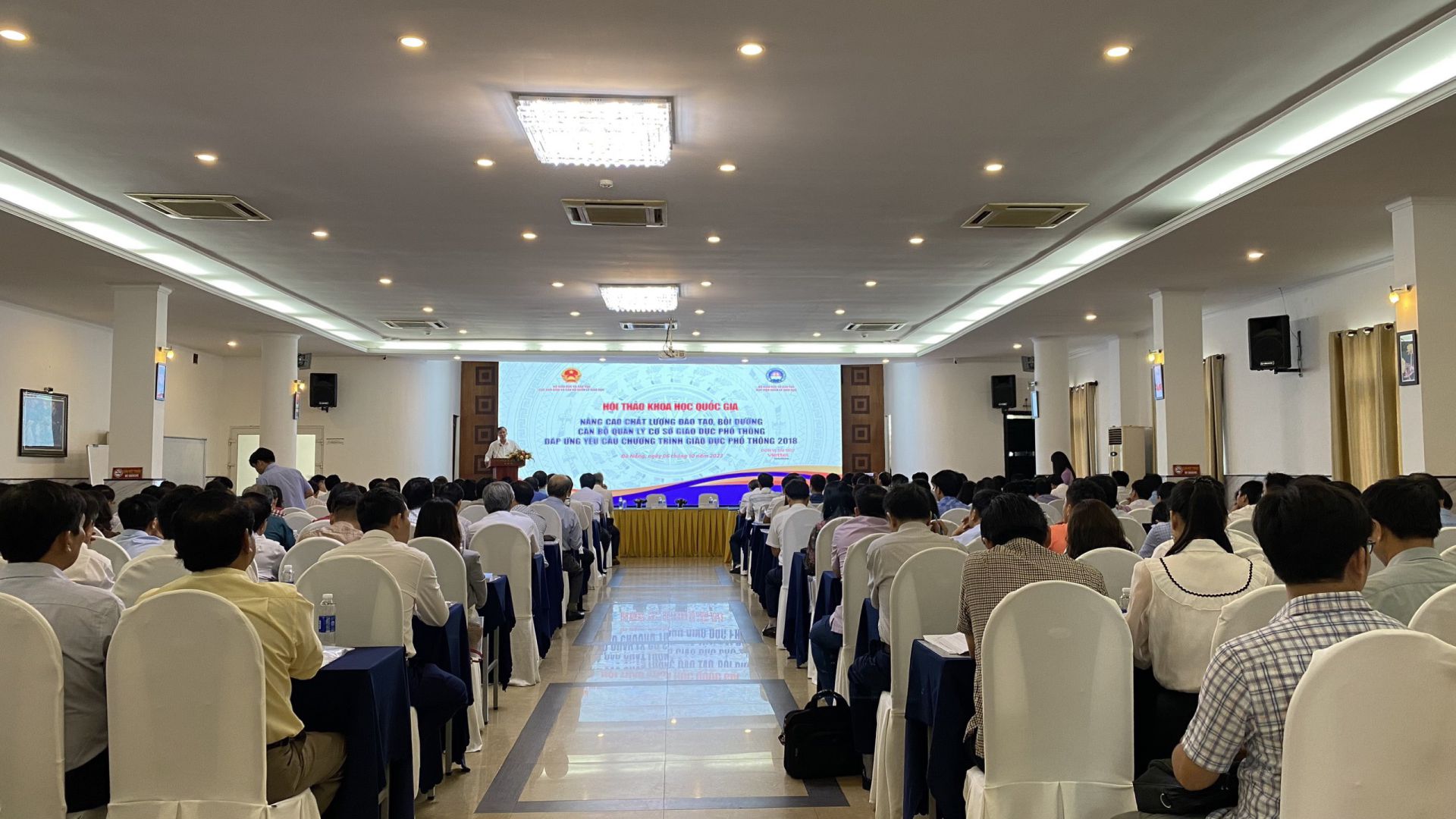 Hội thảo khoa học Quốc gia năm 2023 “Nâng cao chất lượng đào tạo, bồi dưỡng cán bộ quản lý cơ sở 888B com đăng nhập phổ thông đáp ứng yêu cầu chương trình 888B com đăng nhập phổ thông 2018”