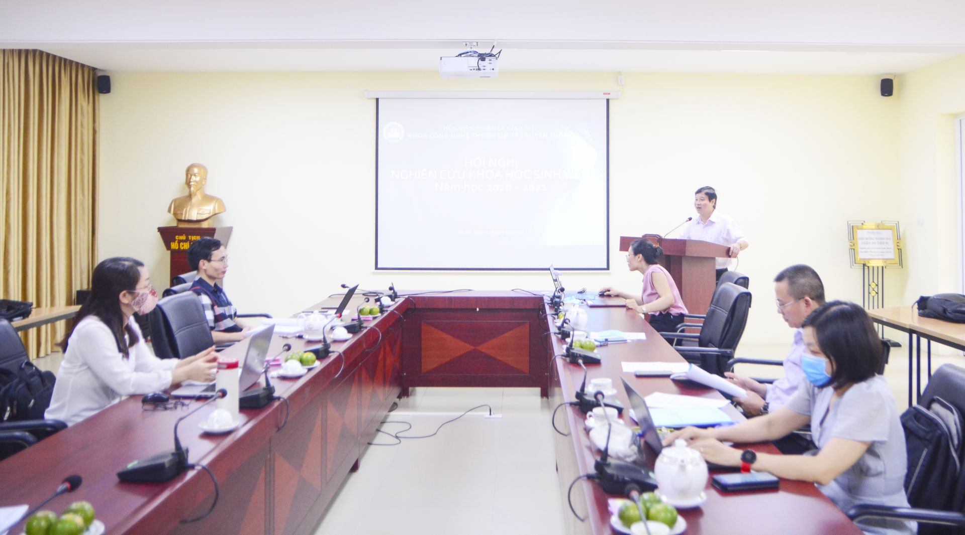 Hội nghị 888B nhà cái nghiên cứu khoa học, Khoa CNTT-TT, Học viện Quản lý giáo dục
